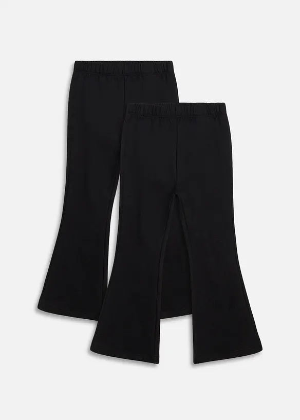 Varmende Bootcut-leggings (2-pack), bonprix