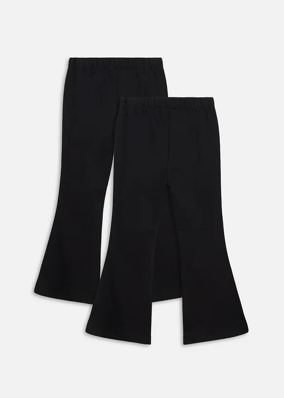 Varmende Bootcut-leggings (2-pack), bonprix