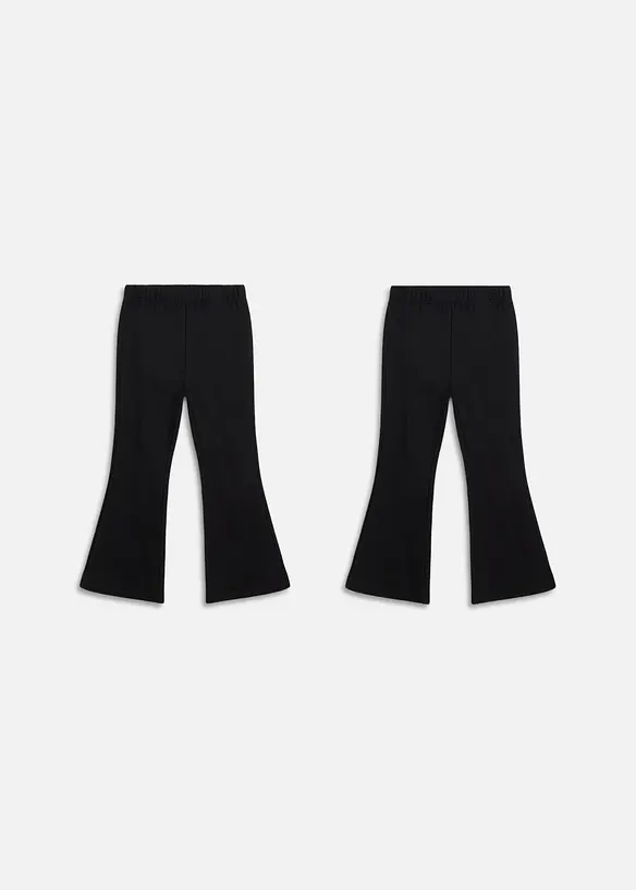 Varmende Bootcut-leggings (2-pack), bonprix