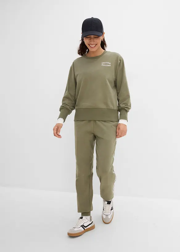 Myk sweatshirt med bomull, bonprix