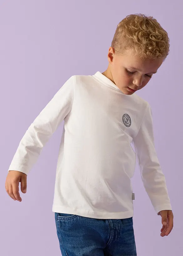 Genser fra Lurchi med rullekrage av myk &oslash;kologisk bomull (2-pack), Lurchi