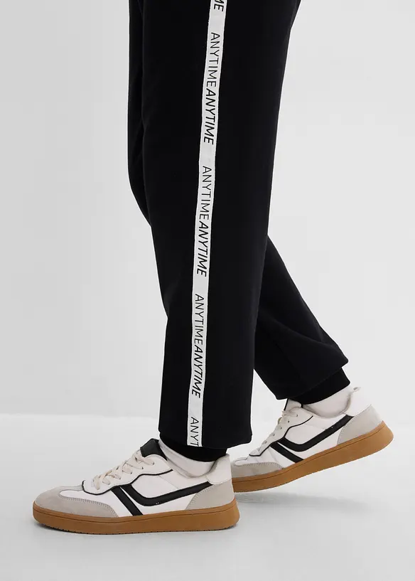 Joggebukse i myk bomullsmiks, bonprix