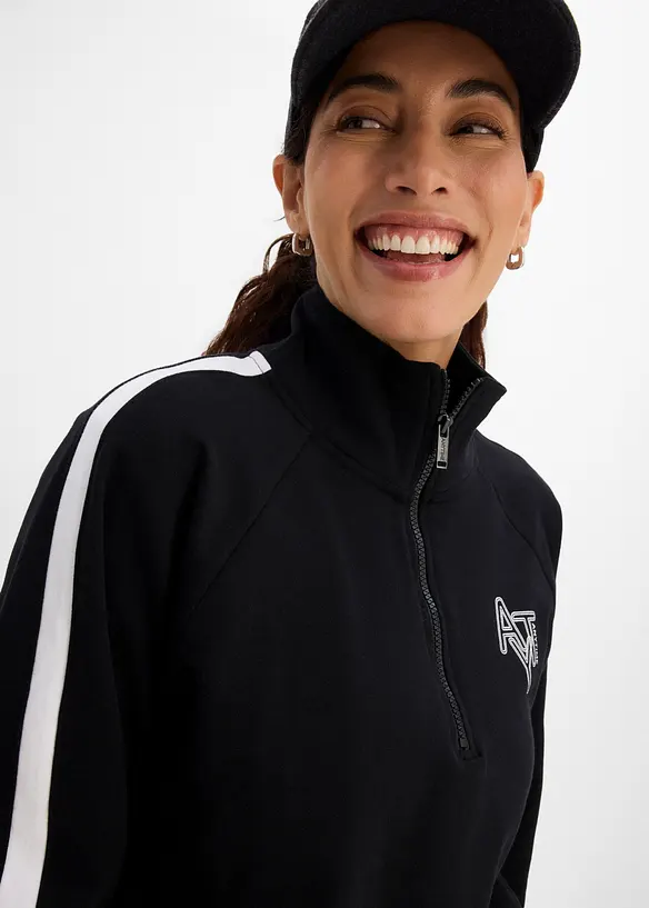 Myk sweatshirt med bomull, bonprix
