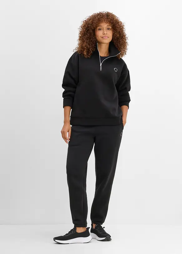 Varmende, half-zip-genser, hurtigt&oslash;rkende, bonprix