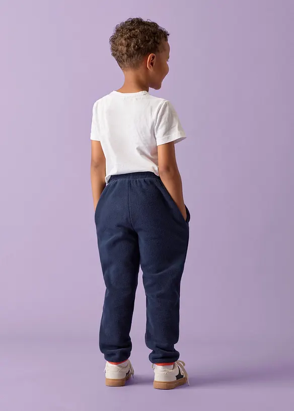 Varmende pull on-bukse fra Lurchi av myk fleece, Lurchi