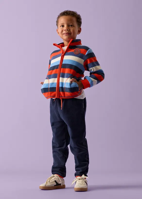 Varmende pull on-bukse fra Lurchi av myk fleece, Lurchi