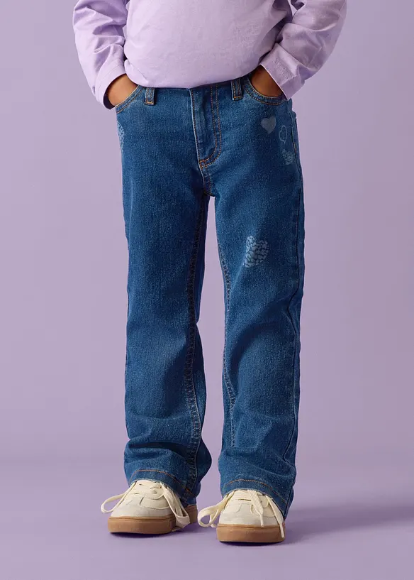 Lurchi varmende bootcut jeans, mid waist, Lurchi