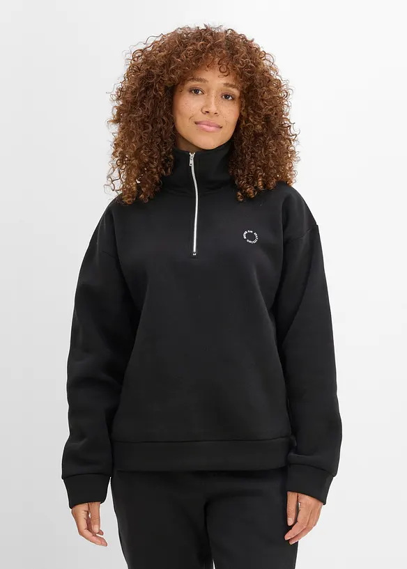 Varmende, half-zip-genser, hurtigt&oslash;rkende, bonprix