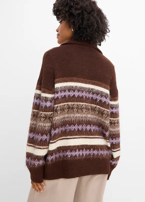 Lang  Fair Isle-genser, bonprix