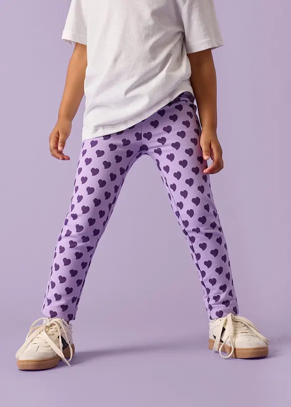Termoleggings fra Lurchi av myk &oslash;kologisk bomull (2-pack), Lurchi