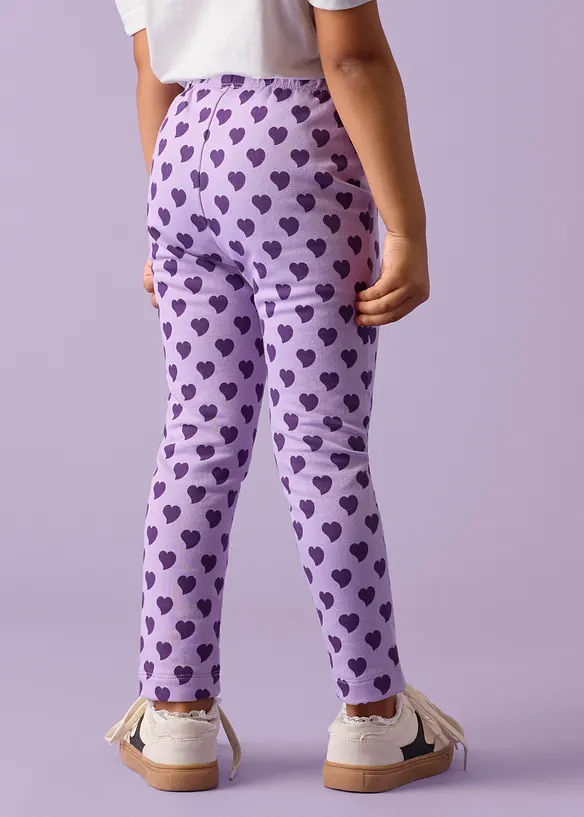 Termoleggings fra Lurchi av myk &oslash;kologisk bomull (2-pack), Lurchi