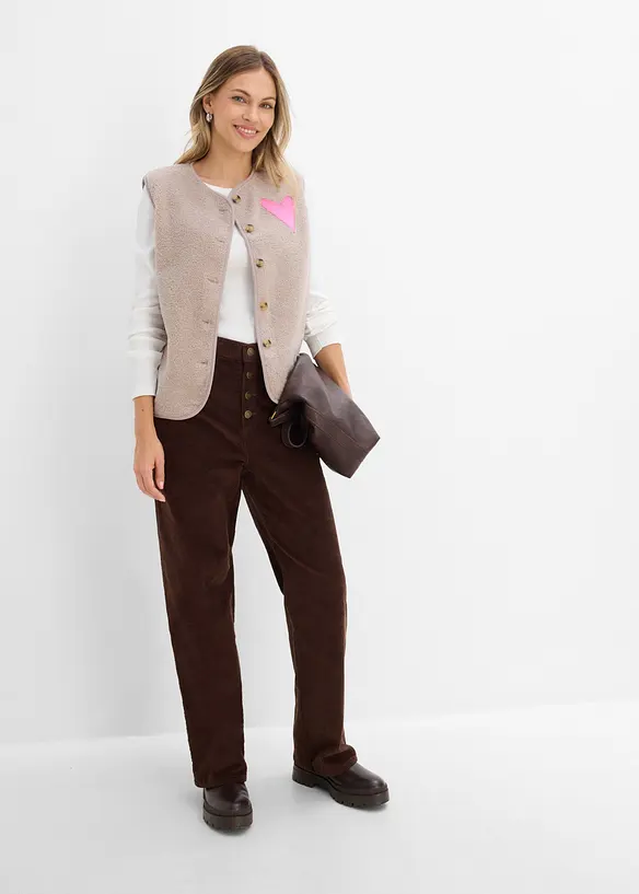 Fuskepelsvest, bonprix