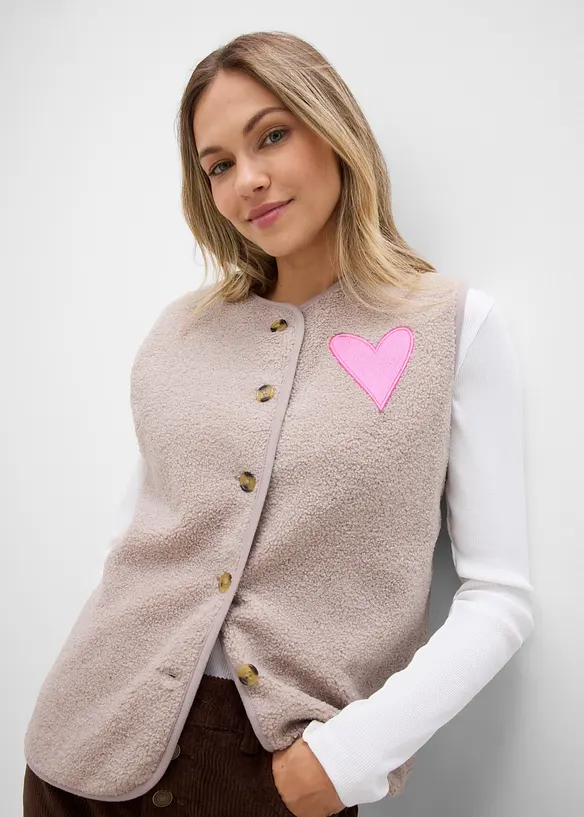 Fuskepelsvest, bonprix