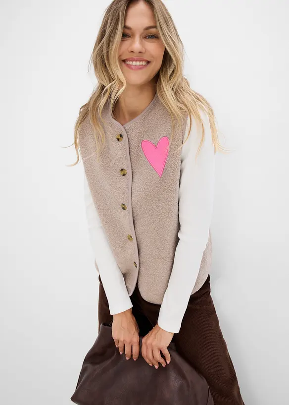Fuskepelsvest, bonprix