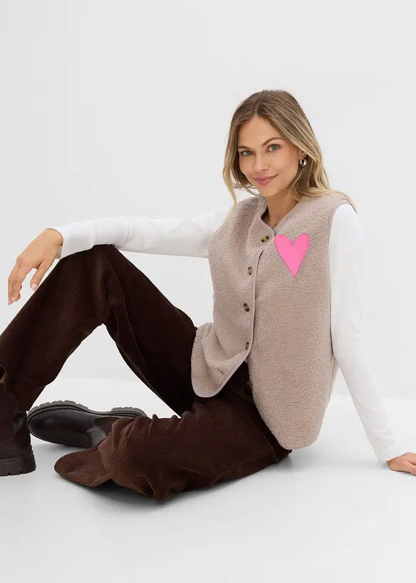 Fuskepelsvest, bonprix