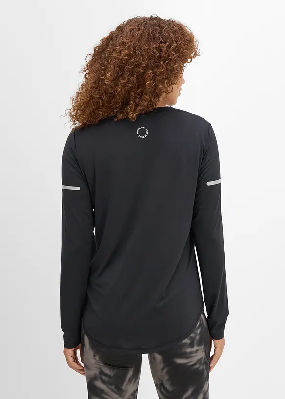 Treningstopp med reflekterende detaljer (2-pack), hurtigt&oslash;rkende, bonprix