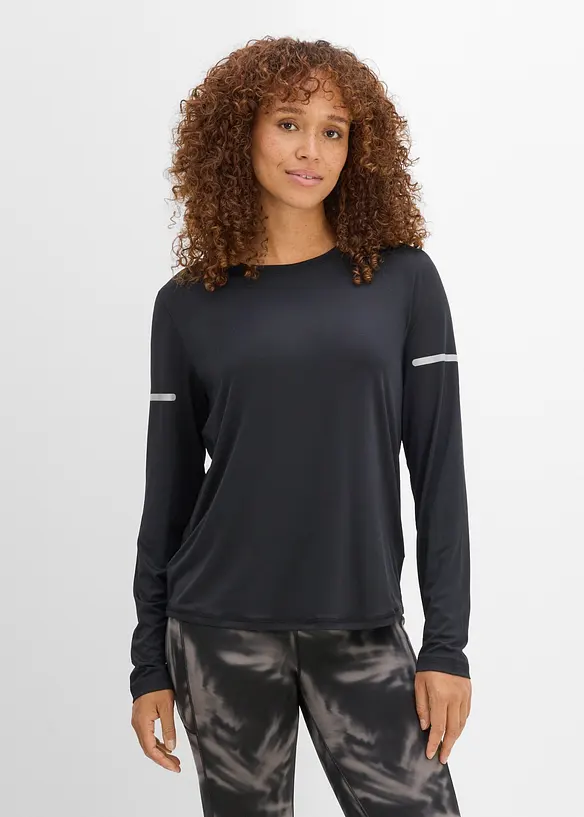 Treningstopp med reflekterende detaljer (2-pack), hurtigt&oslash;rkende, bonprix