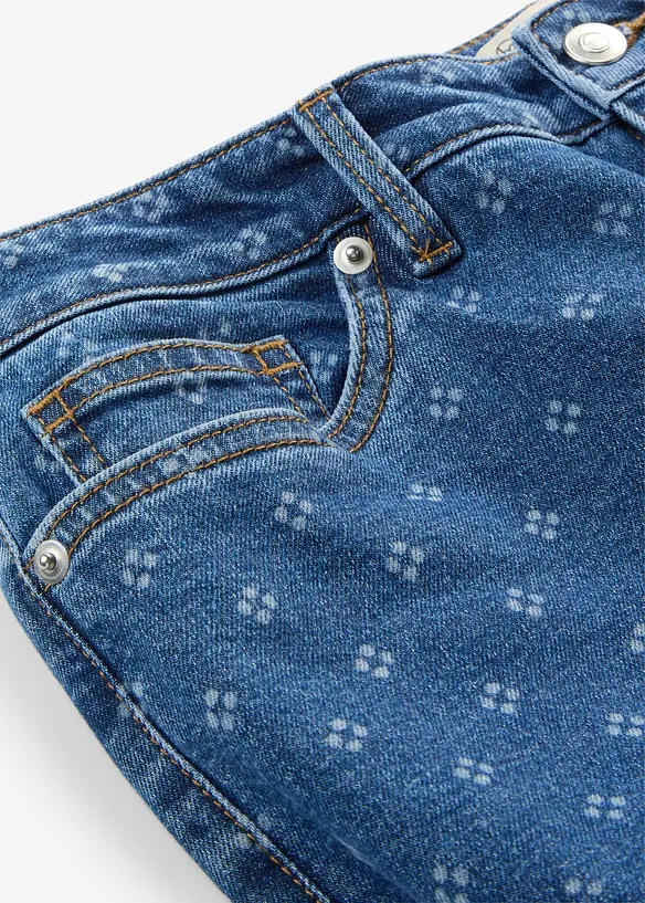 Wide leg jeans, mid waist, bonprix