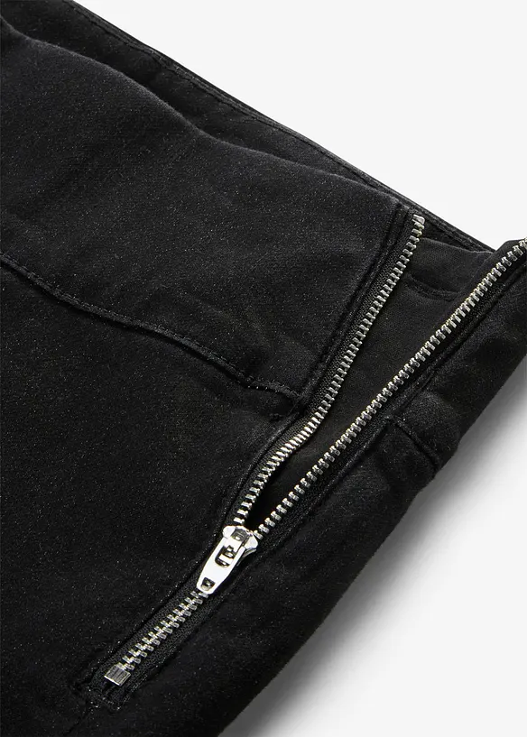 Varmende, high waist jeggings med komfortlinning, bonprix
