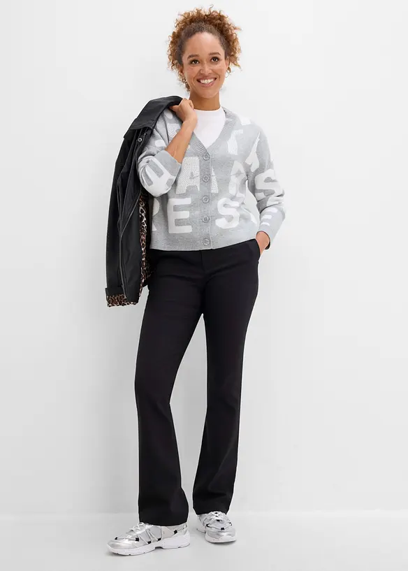 Finstrikket cardigan, bonprix