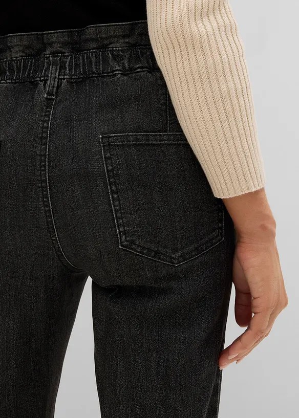 Mom-jeans High Waist, komfortlinning, bonprix