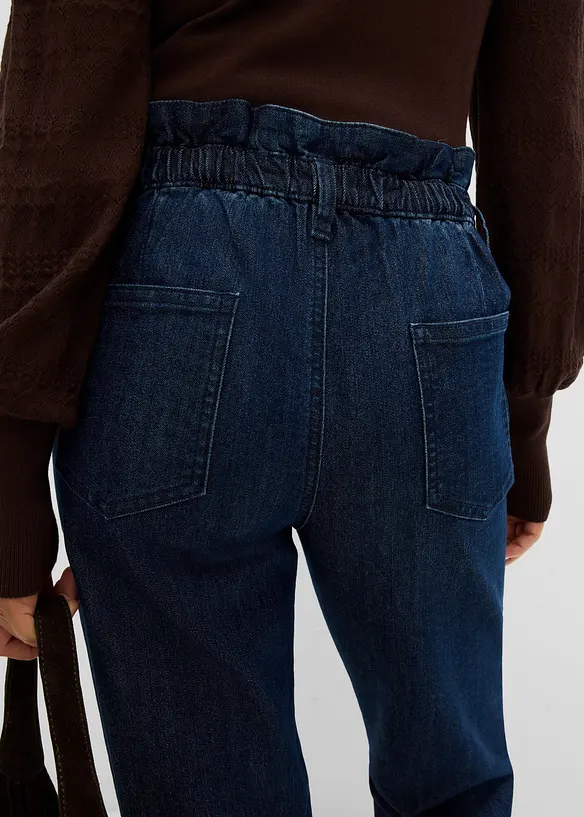 Mom-jeans High Waist, komfortlinning, bonprix