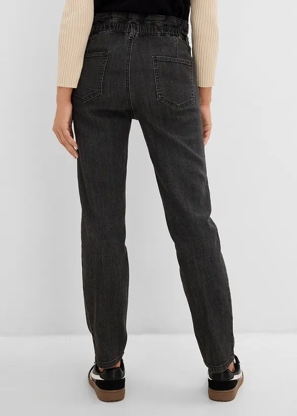 Mom-jeans High Waist, komfortlinning, bonprix