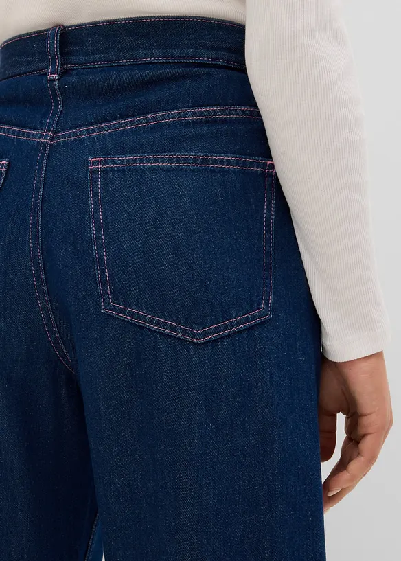 Barrel jeans high waist, bonprix