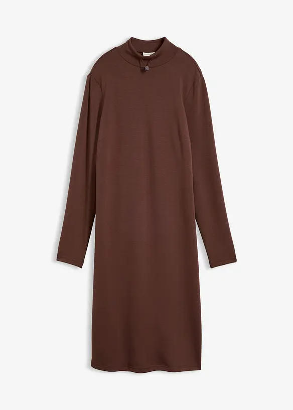 Kjole med halvpolo, bonprix