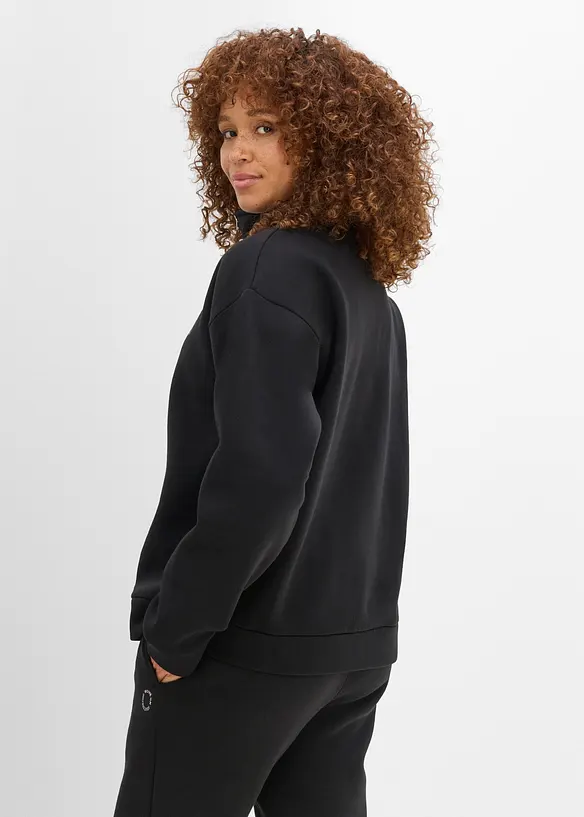 Varmende, half-zip-genser, hurtigt&oslash;rkende, bonprix