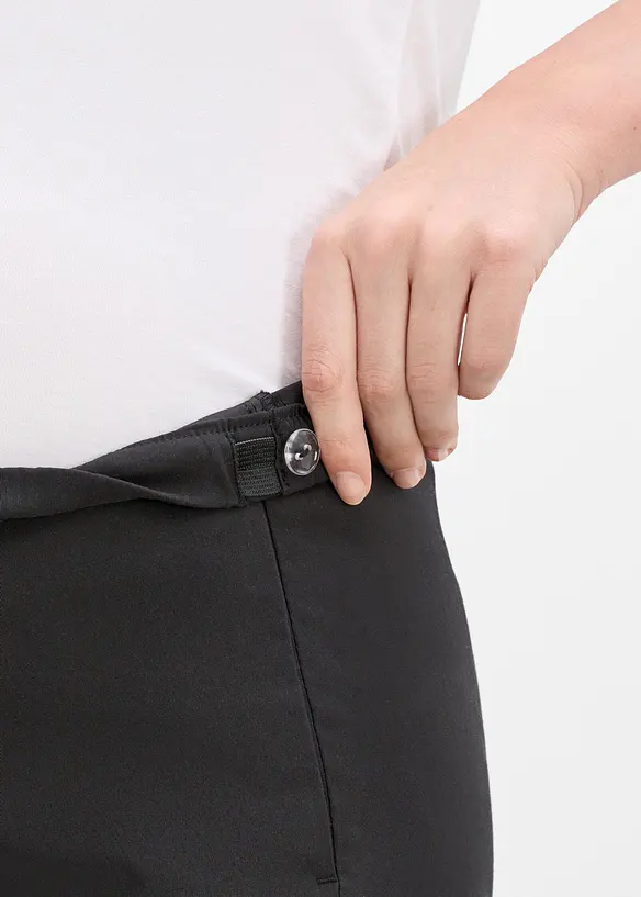 Vid 2-i-1 mammabukse med stretch for graviditeten og tiden etterp&aring;, bonprix