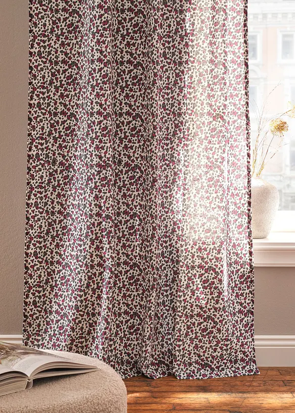 Gardin i &oslash;kologisk bomull (1-pack), bonprix