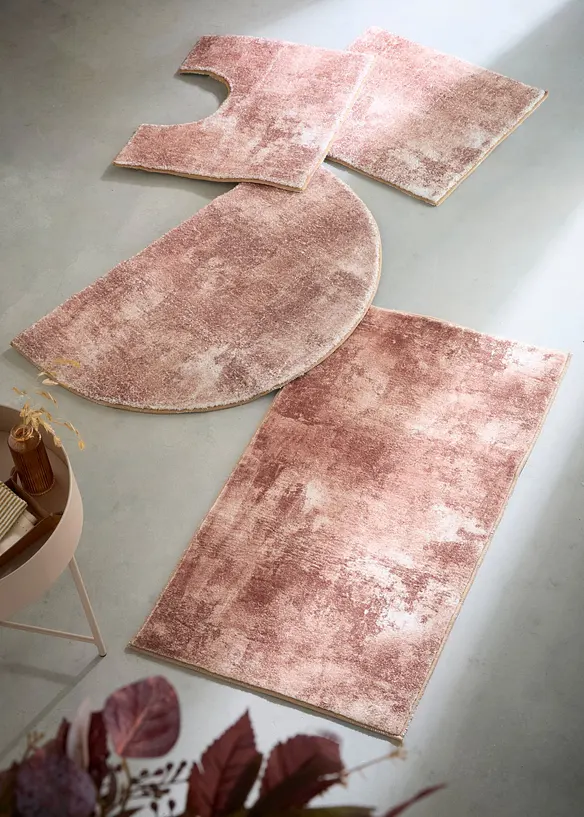 Badematte med sv&aelig;rt myk overflate, bonprix