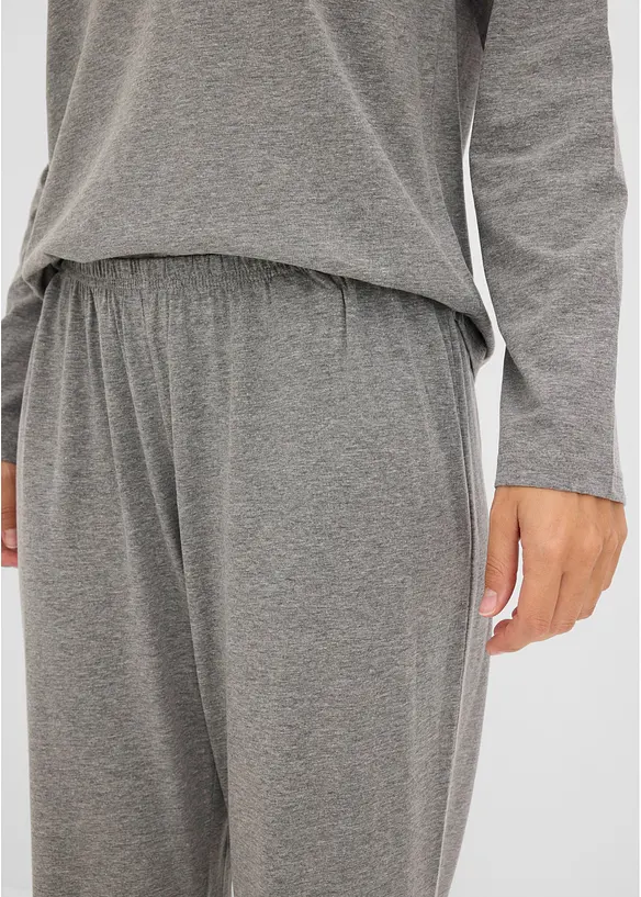 Pyjamas i 100% bomull (2-pack), bonprix