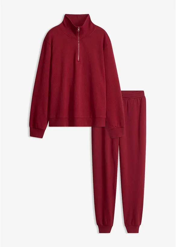 Loungewear-kosedress i sweatmateriale, bonprix
