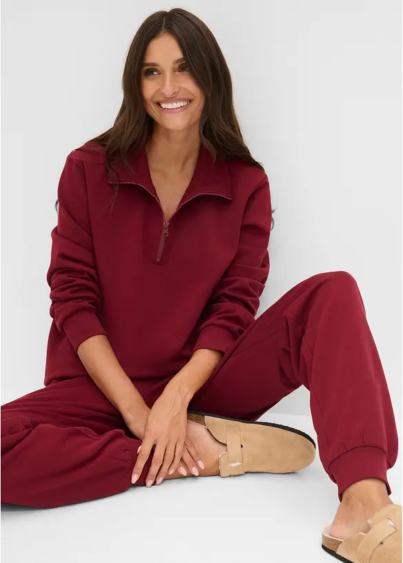 Loungewear-kosedress i sweatmateriale, bonprix