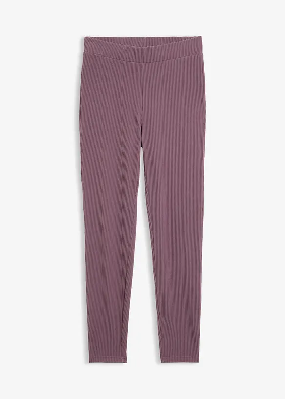 Varm ribbet termoleggings, bonprix