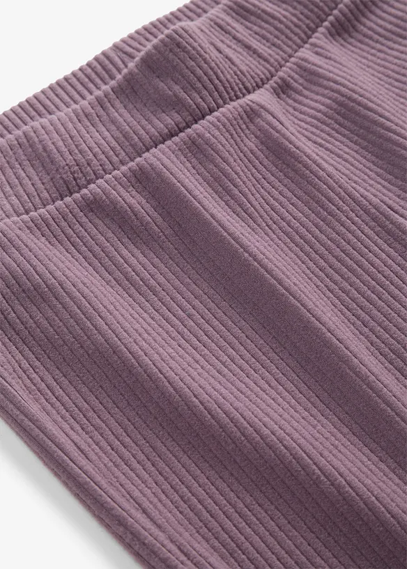Varm ribbet termoleggings, bonprix
