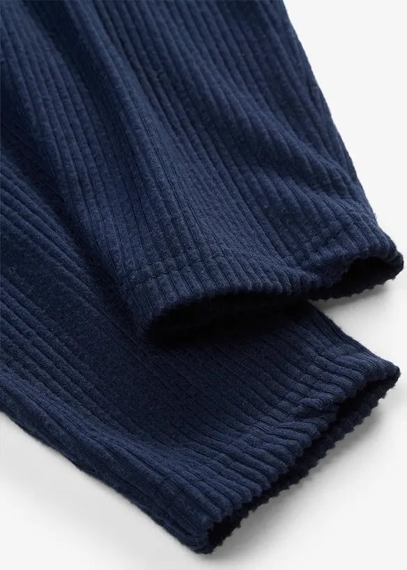 Varm ribbet termoleggings, bonprix