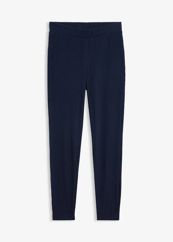 Varm ribbet termoleggings, bonprix