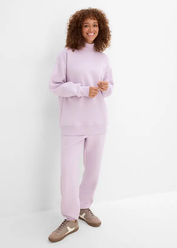 Sweatshirt med rullekrage, bonprix