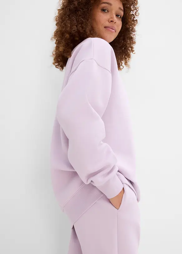 Sweatshirt med rullekrage, bonprix