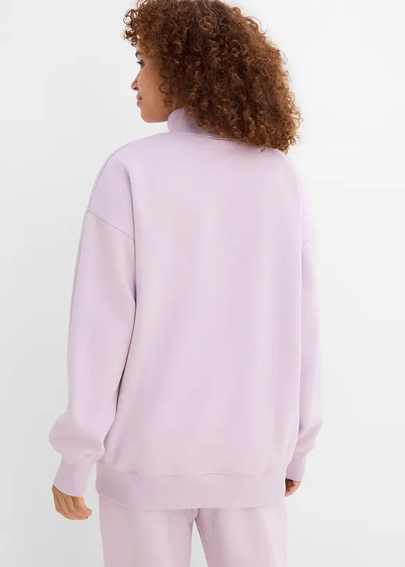 Sweatshirt med rullekrage, bonprix