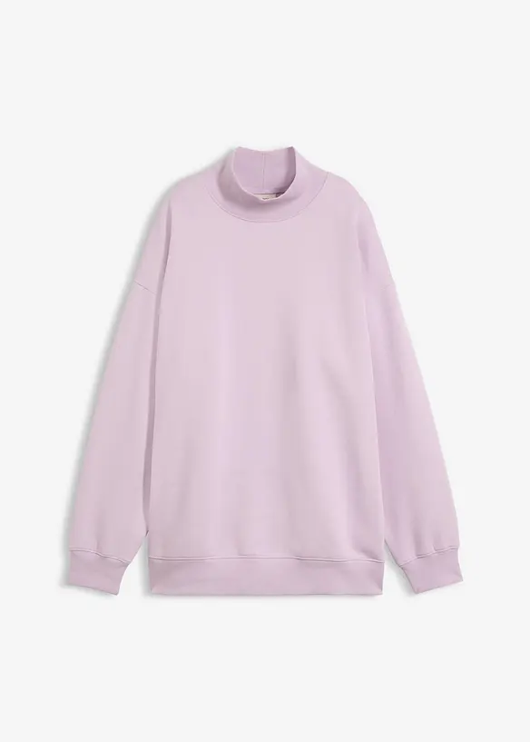Sweatshirt med rullekrage, bonprix