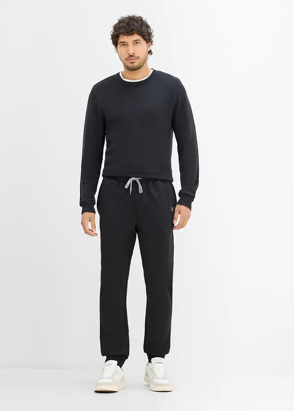 Joggedress i 100% bomull, bonprix
