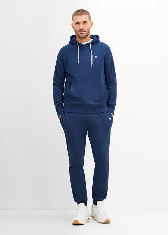 Joggedress i 100% bomull, bonprix
