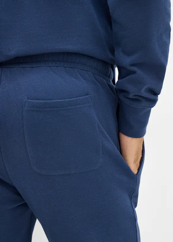 Joggedress i 100% bomull, bonprix