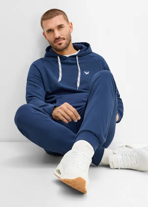 Joggedress i 100% bomull, bonprix