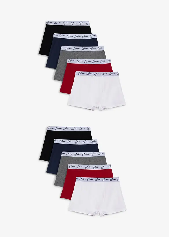 Bokserbriefs med myk bomull (10-pack), bonprix