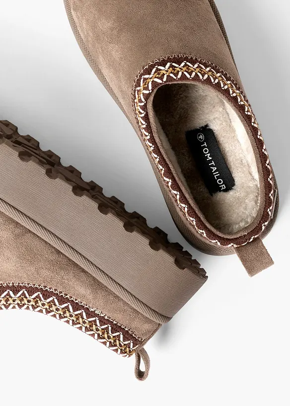 F&ocirc;rede plat&aring;boots fra Tom Tailor, Tom Tailor